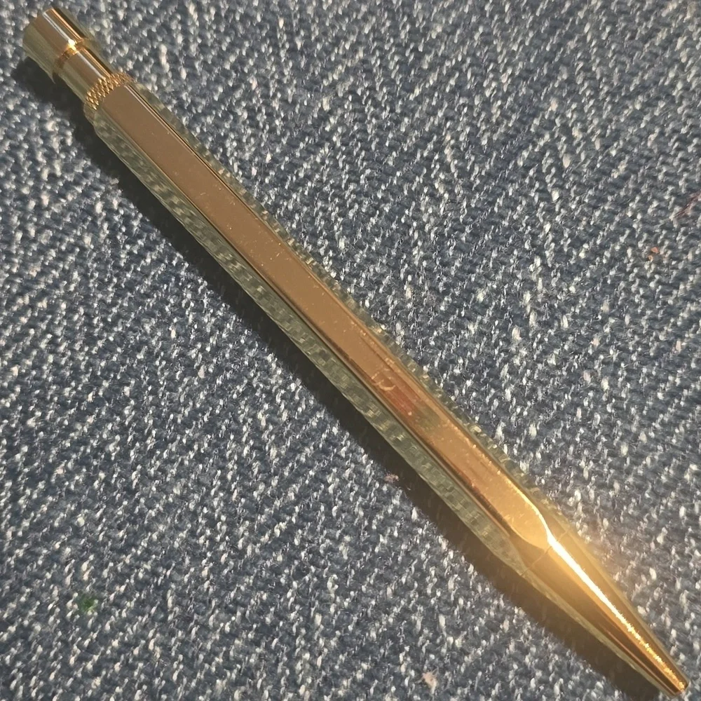 ❤️BUY 2 GET 1 FREE Retractable Gold Brass Pen, Retail Price $16.95 USD